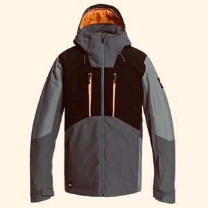 Ski Jacket Quiksilver Mission Plus Iron Gate 2021 Small